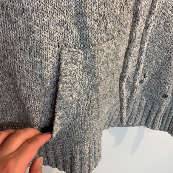 Eddie Bauer slouchy neck sweater gray size XS - Picture 3 of 6